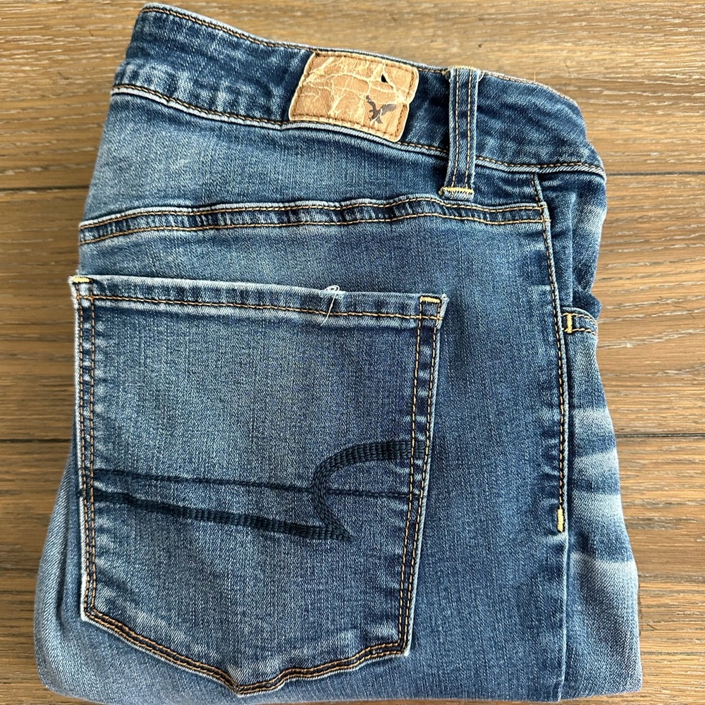 American Eagle Super Super Stretch Jeggings Size 14 Regular Inseam 29 1/2 Wst 16